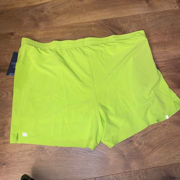 VRST Accelerate Run Shorts Size XXL Chameleon Green 5" Lined‎ Pocket NEW Men - Picture 4 of 4